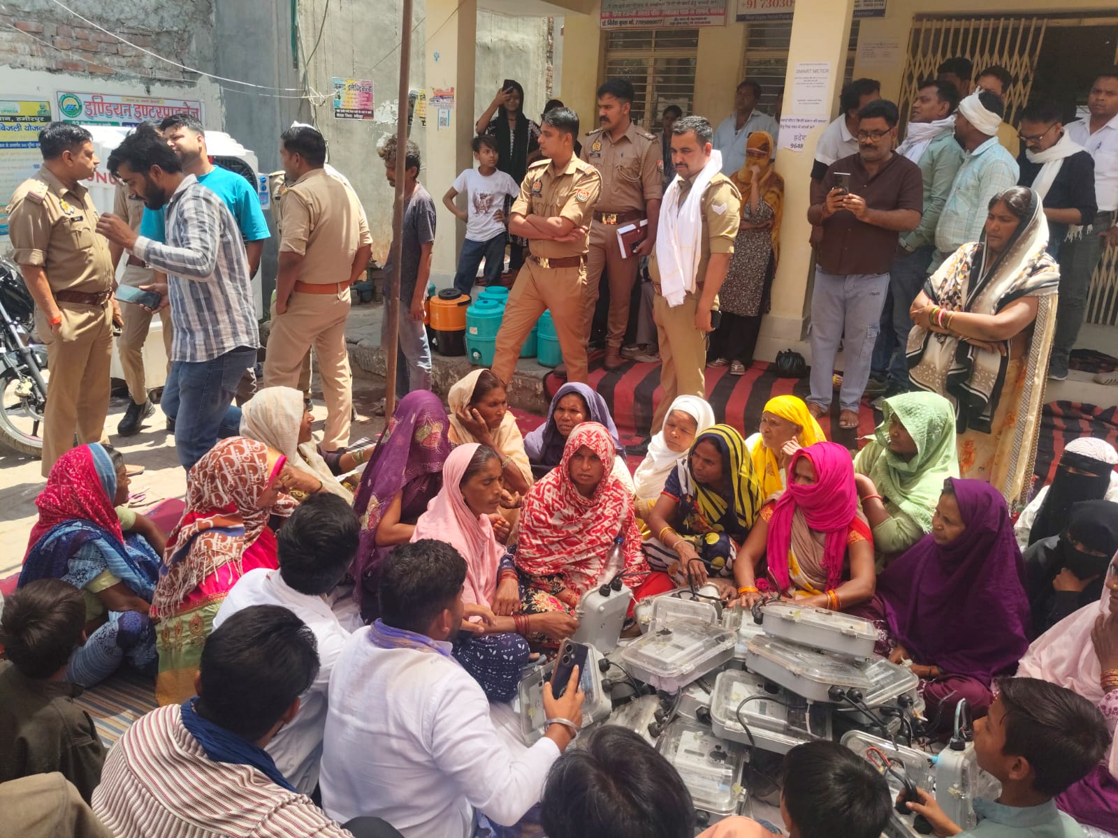 Hamirpur Smart Meter Protest Hamirpur Smart Meter Protest