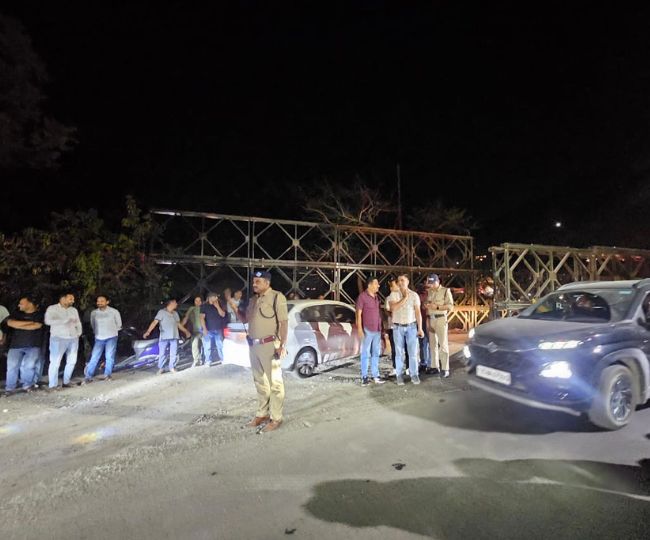 mussoorie dehradun road kuthal gate bailey bridge