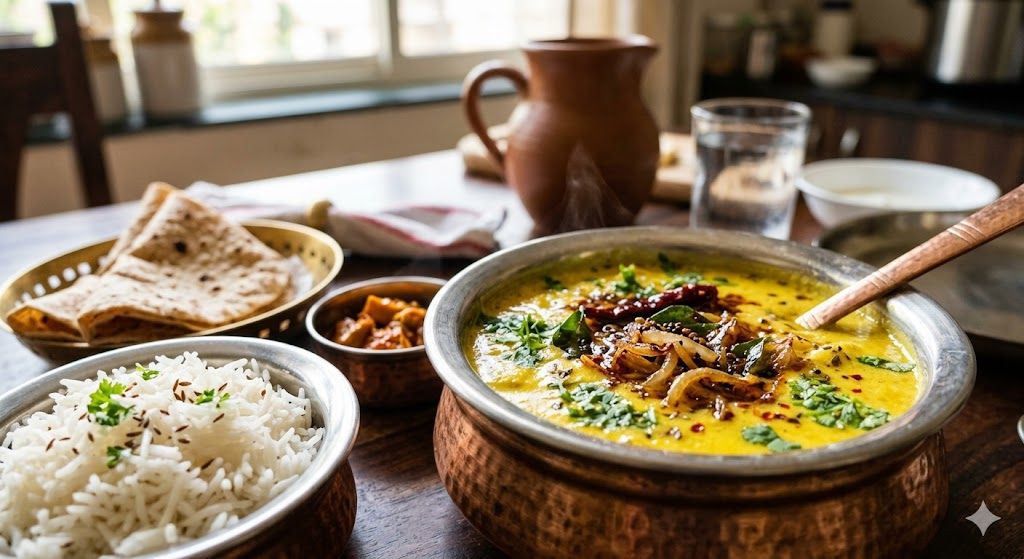 Onion Kadhi Recipe