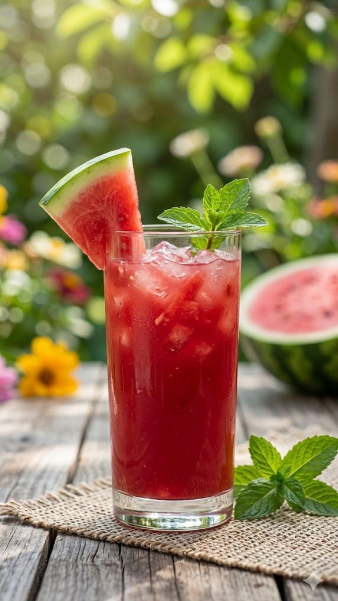 Refreshing Watermelon Sharbat Recipe