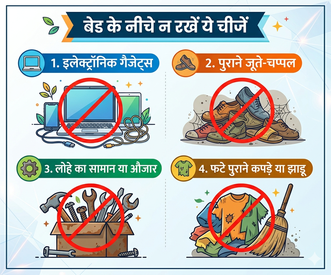 Vastu tips for bed