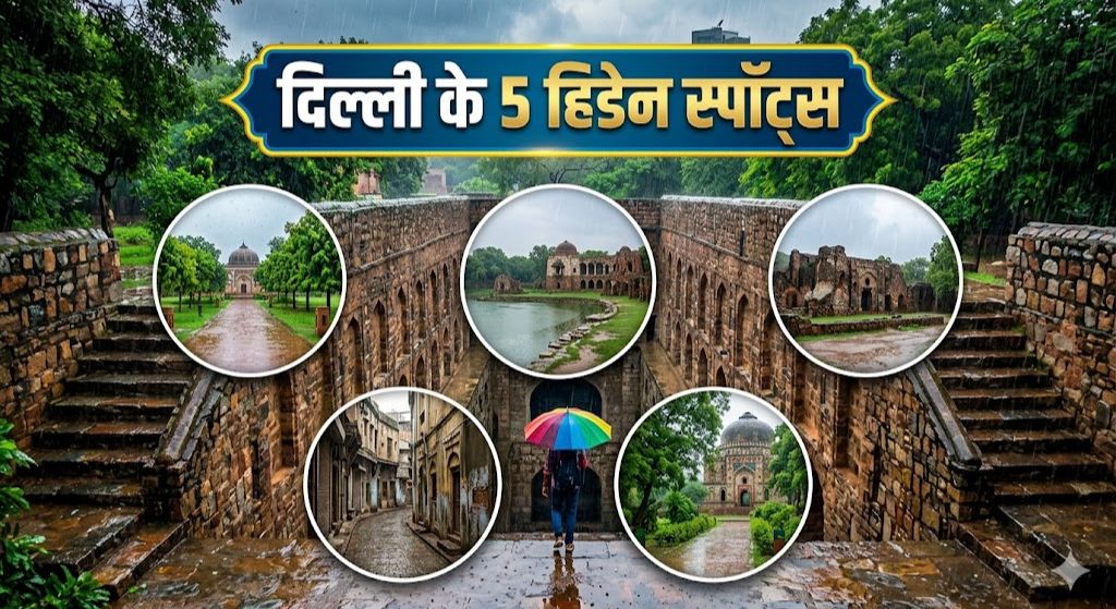 Rainy day spots in Delhi