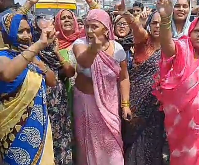 woman protets hath