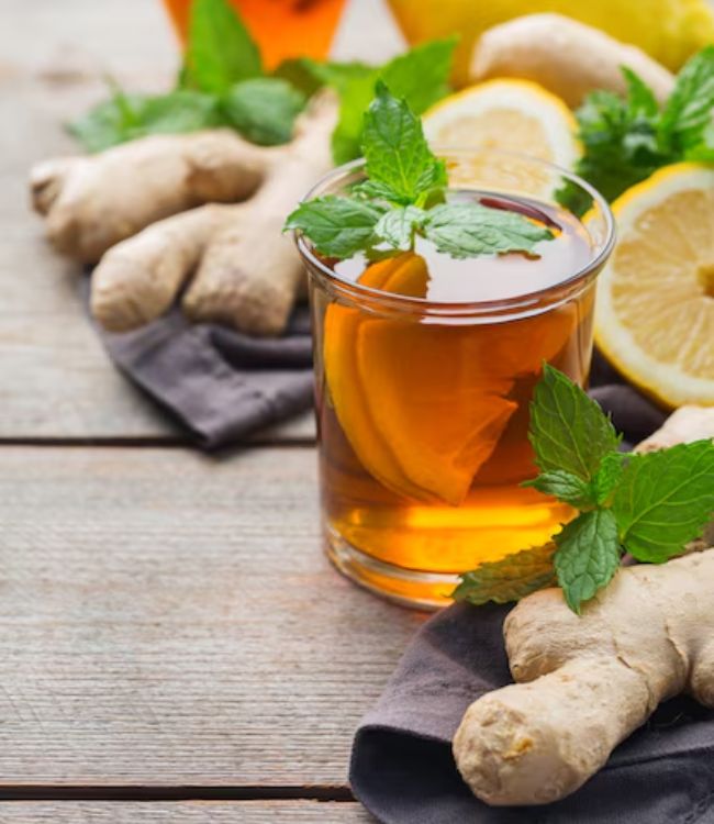 Ginger Honey Tea