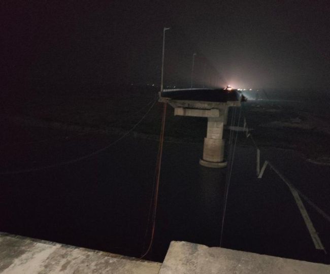 vikramshila setu pillar 133 collapses in ganga bihar lifeline shut (2)