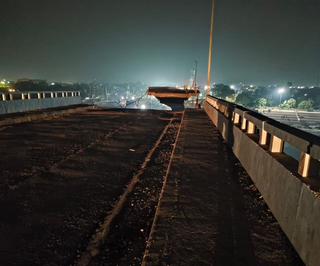 vikramshila setu pillar 133 collapses in ganga bihar lifeline shut