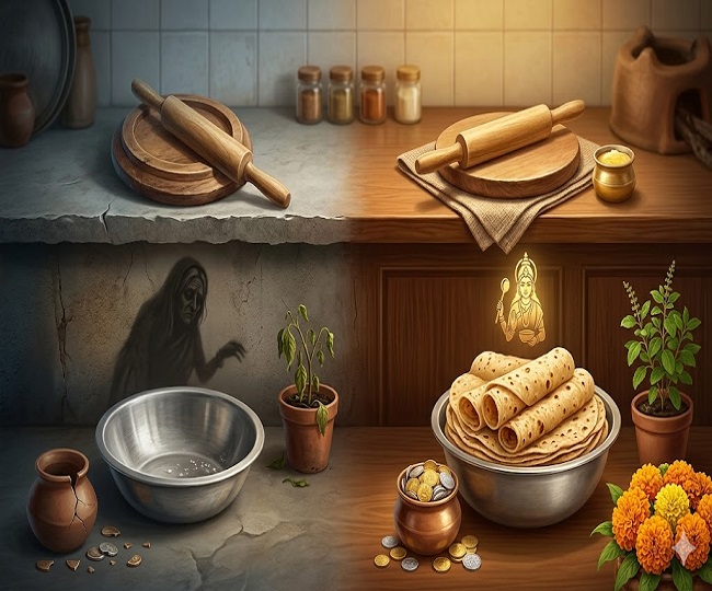 chakla belan ulta vastu tips 1
