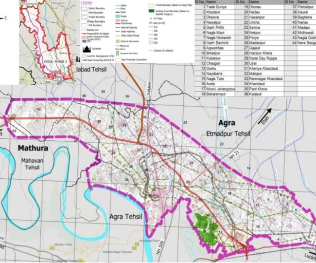 agra township small