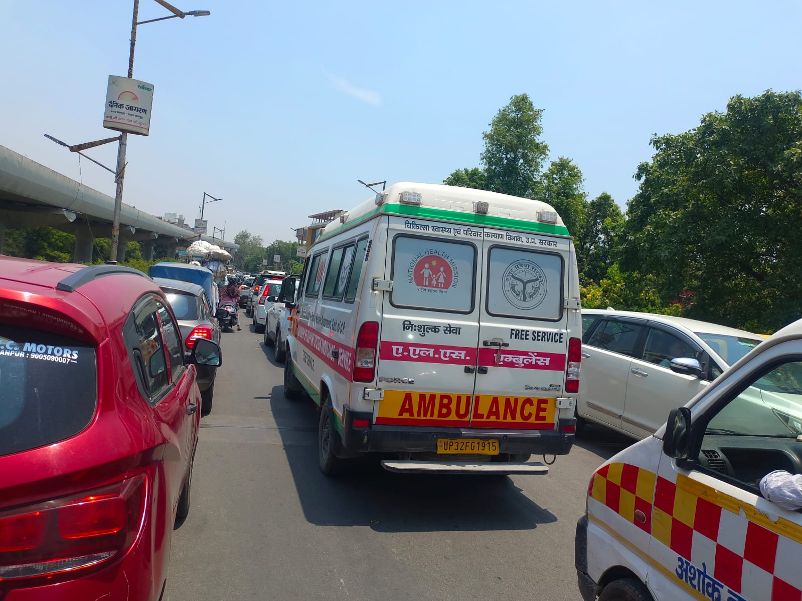 kanpur traffic jam kanpur traffic jam