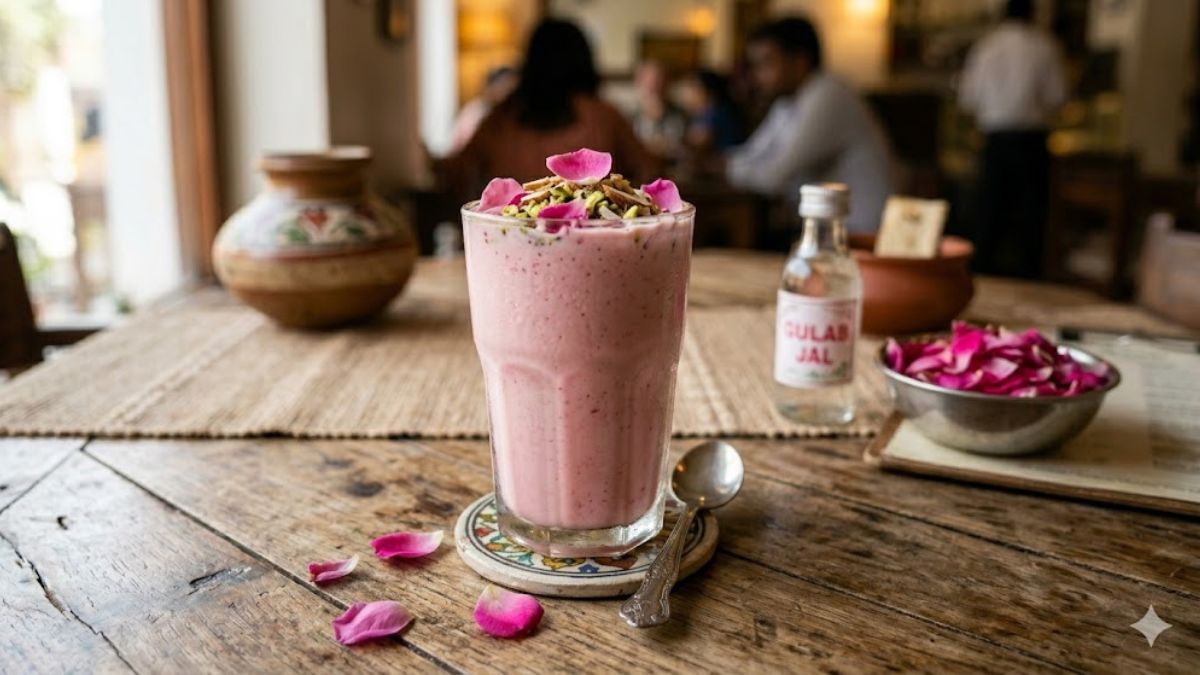 Gulab Lassi