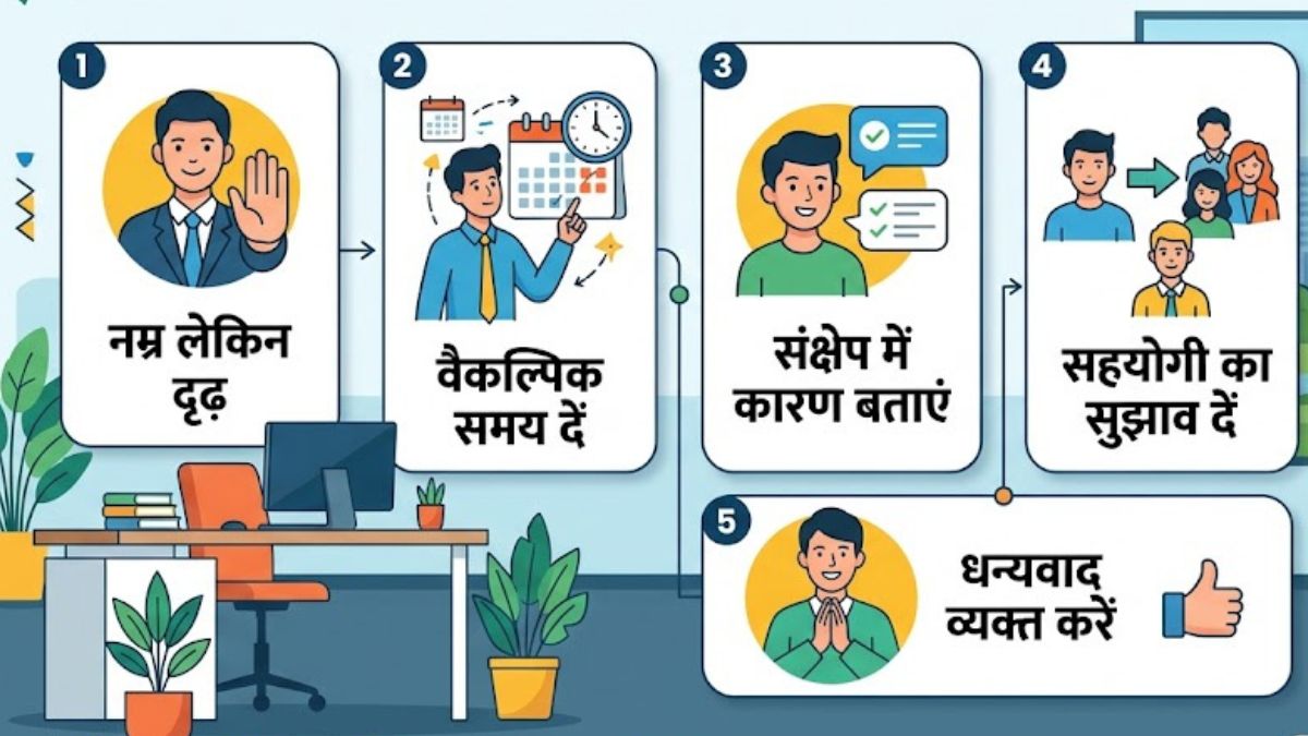 How to say no at workplace