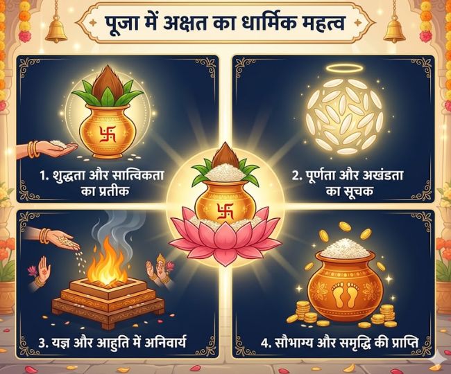 चावल के बिना क्यों अधूरी मानी जाती है पूजा? 90 लोग नहीं जानते इसके पीछे ...