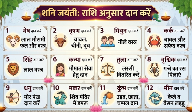 Shani Jayanti daan ai