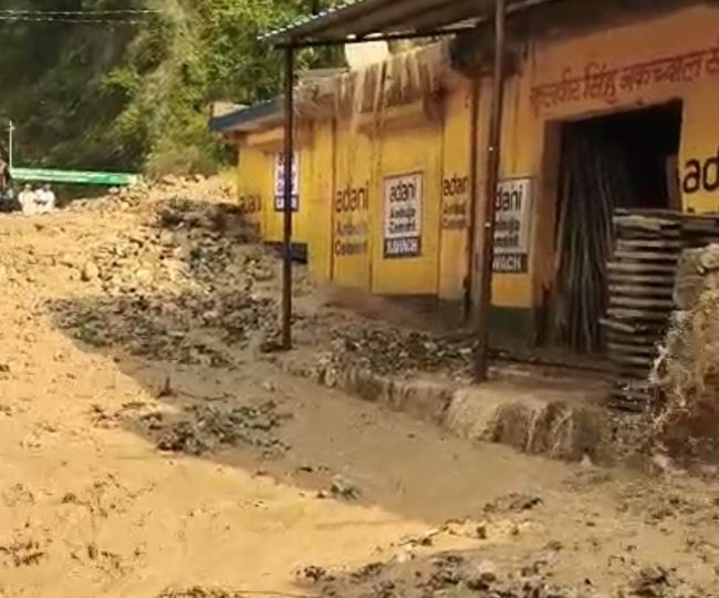 cloudburst near bilondi bridge