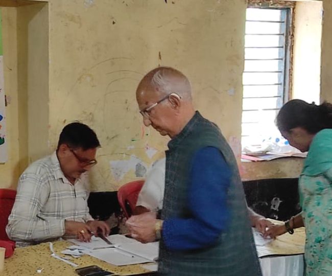 Shanta Kumar Polling