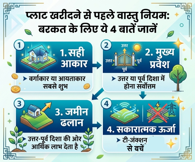 plot Vastu tips AI