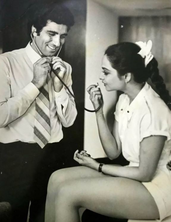 Raj Babbar and Rekha