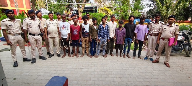 BIHAR POLICE ATTACK