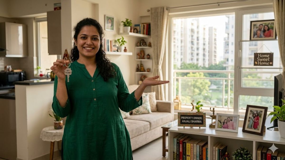 Single Woman buying house
