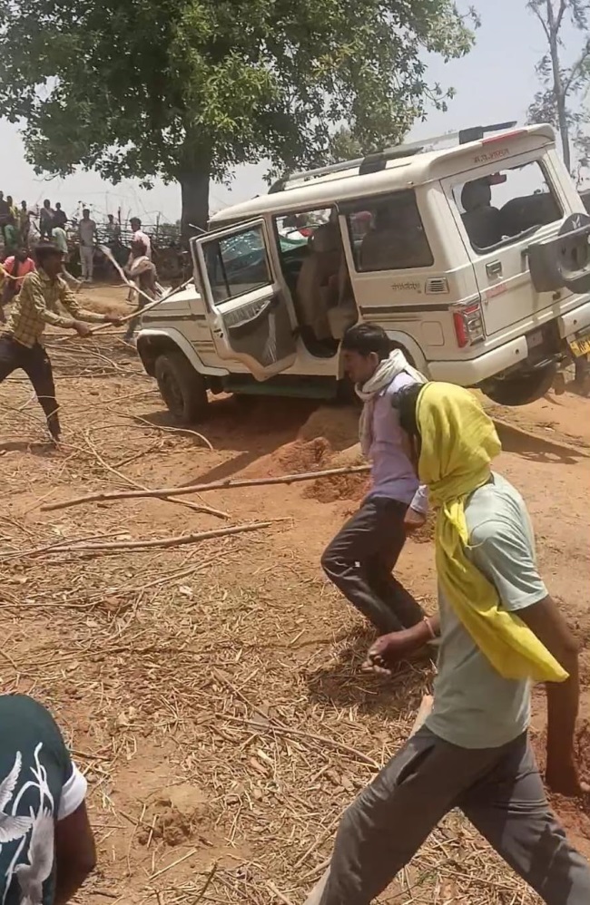 villager attack on G V 215