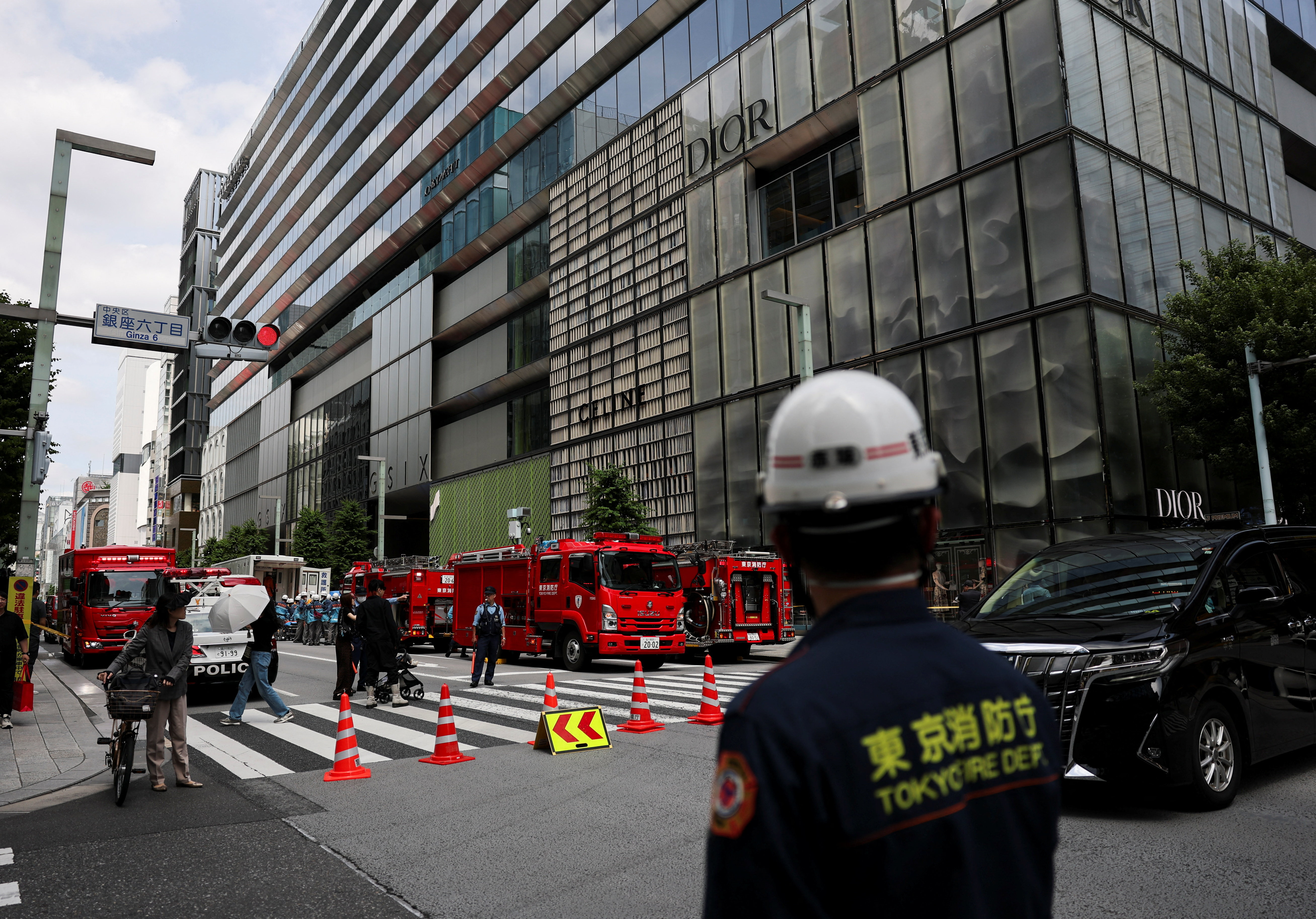 ginza spray attack