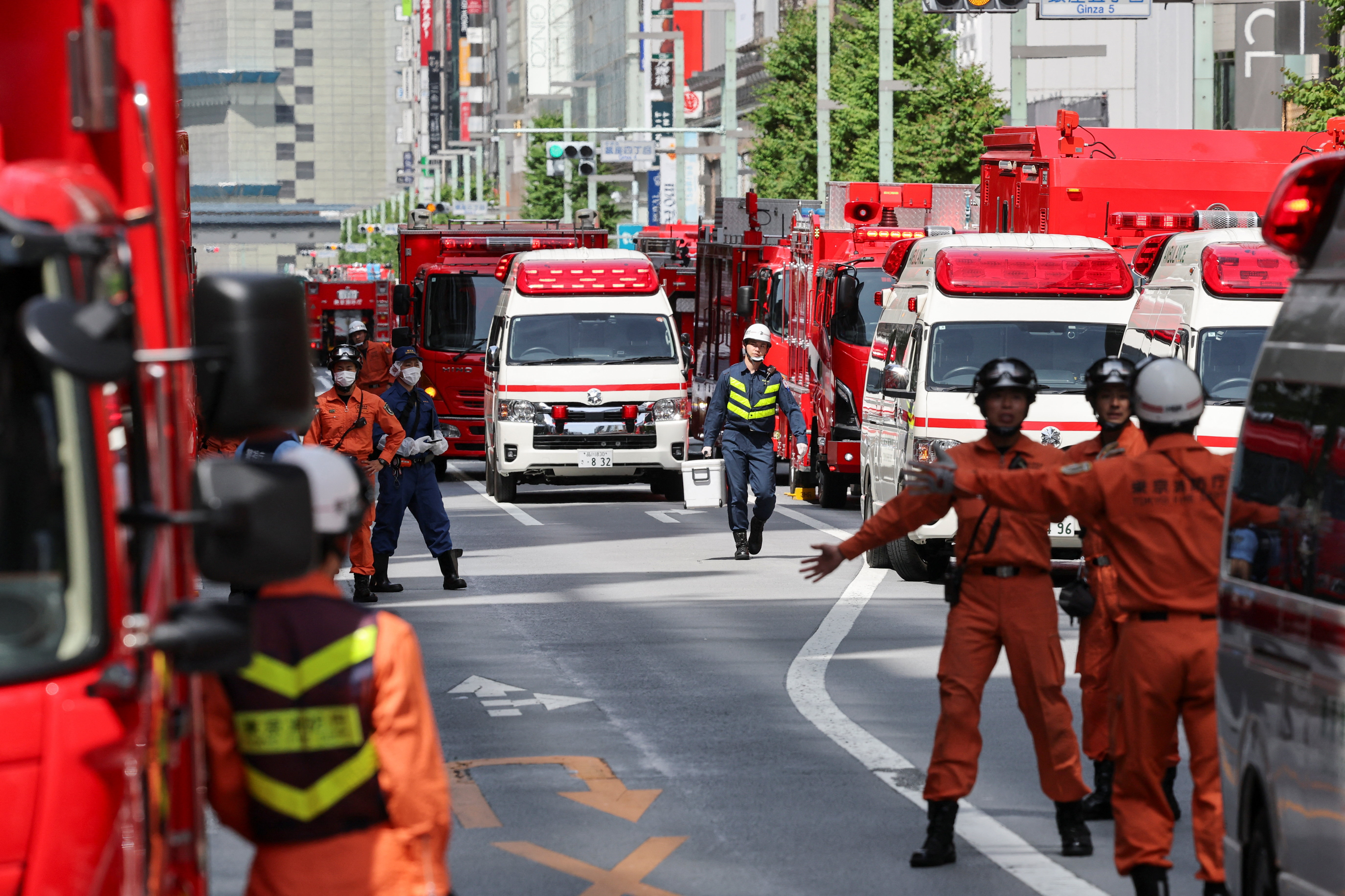 japan spray attack