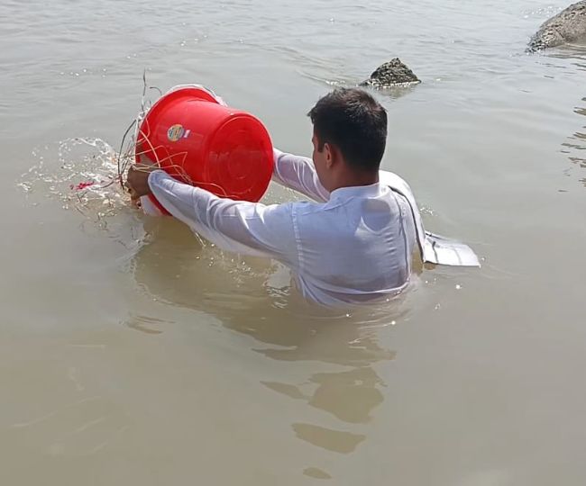 Tvisha Sharma ashes immersed 