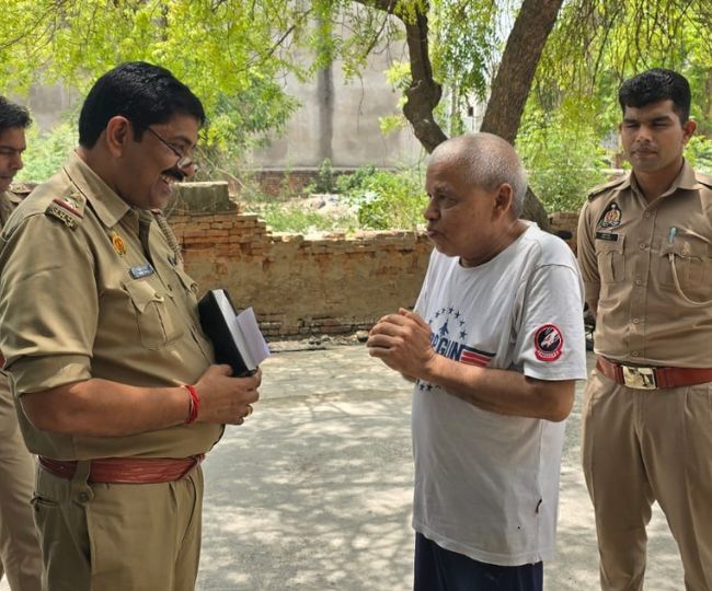 police talk with ramvilas