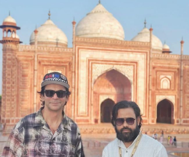 sunil with guide