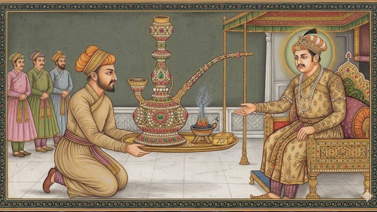 Hookah Gift for Akbar