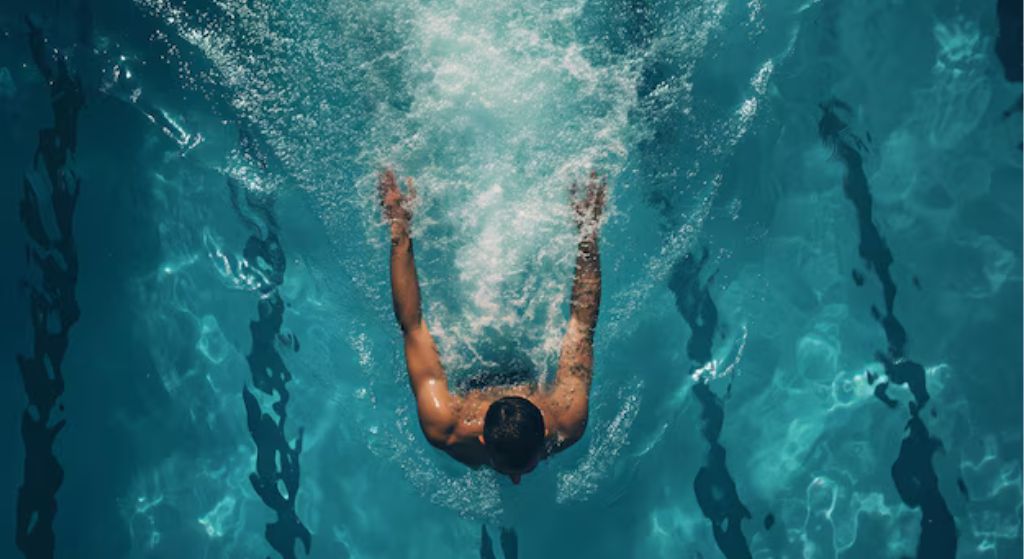 swimming