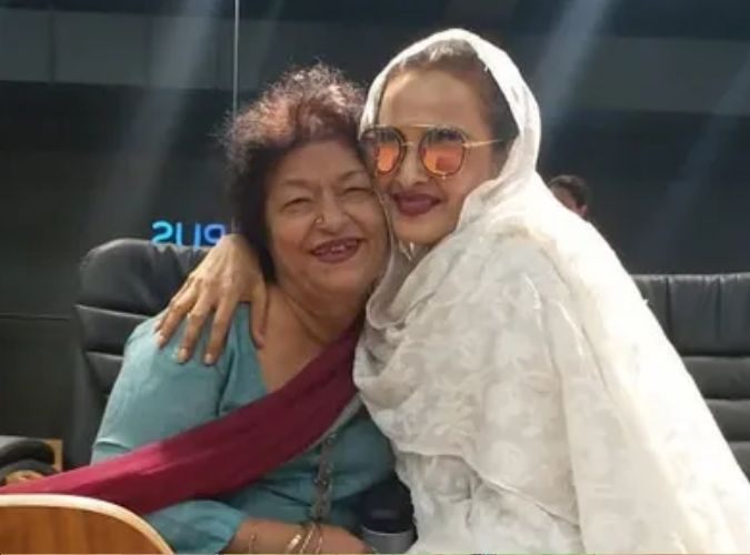 rekha and saroj khan