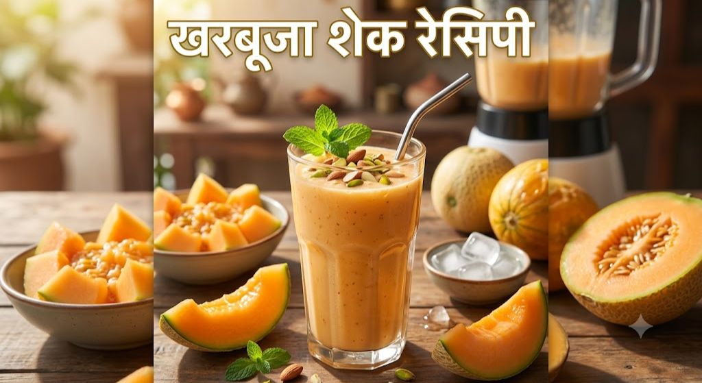 Kharbooja shake recipe