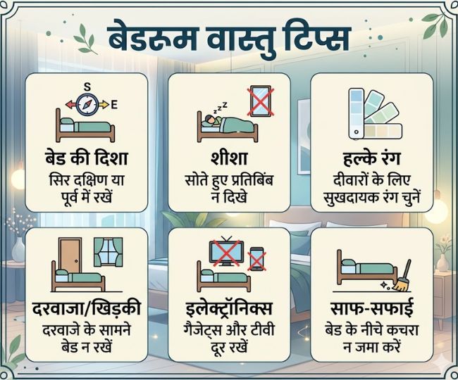 bedroom vastu tips