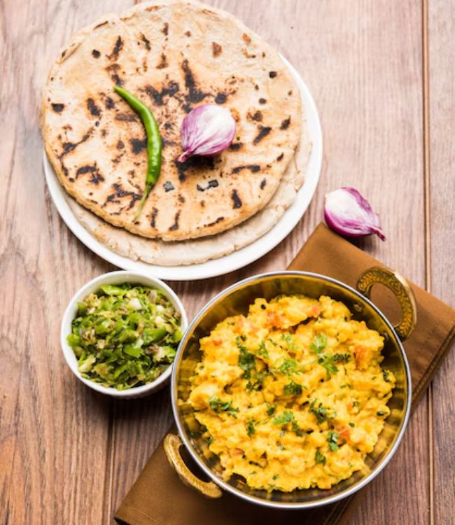 Pithla Bhakri (2)