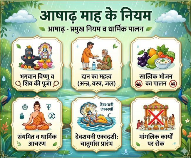 Rules for the Month of Ashadha (1)