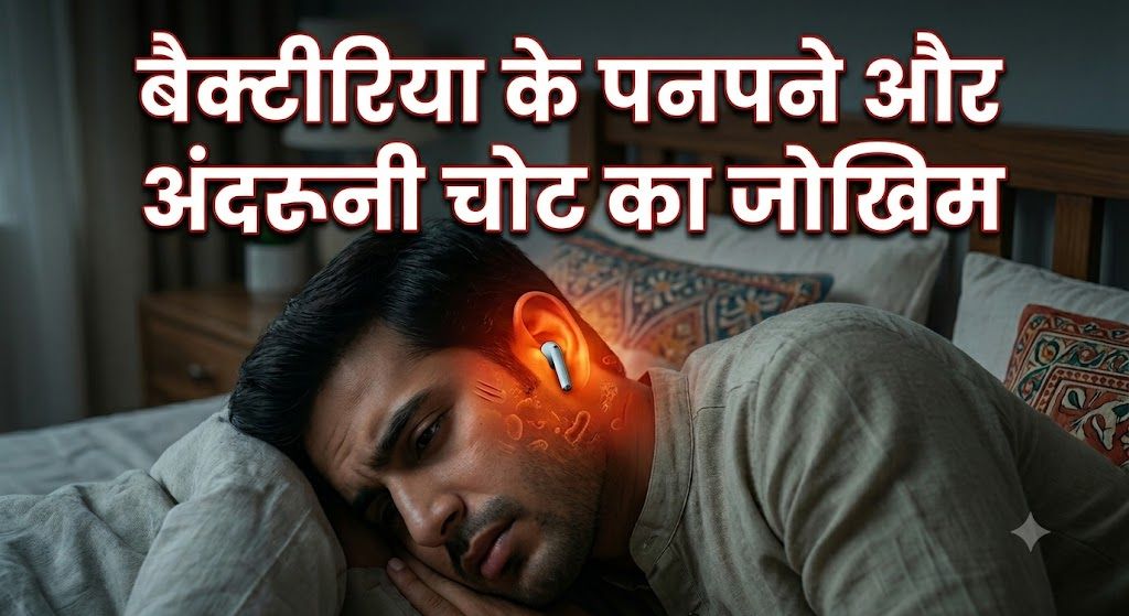 sleeping with earbuds dangerous