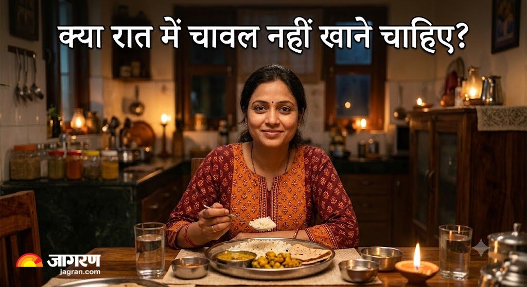 Is eating rice at dinner bad