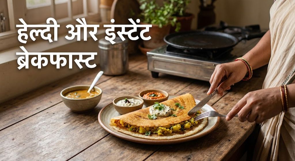 Instant Masoor Dal Dosa,
