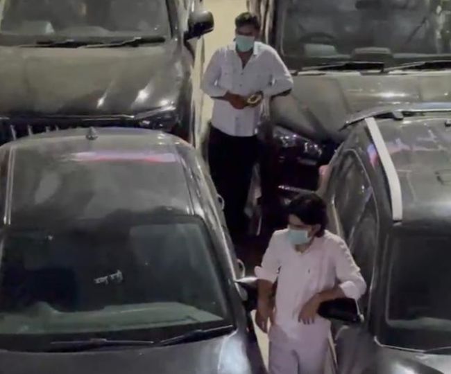 New car seized At Haridwar
