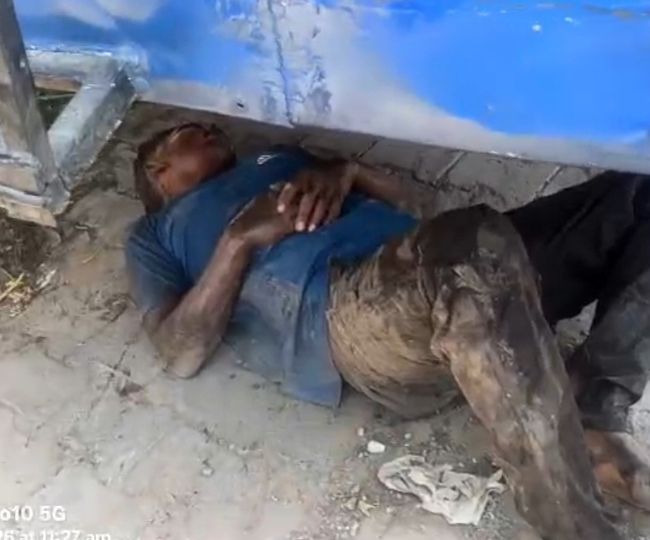 Doon City Bus accident injured man