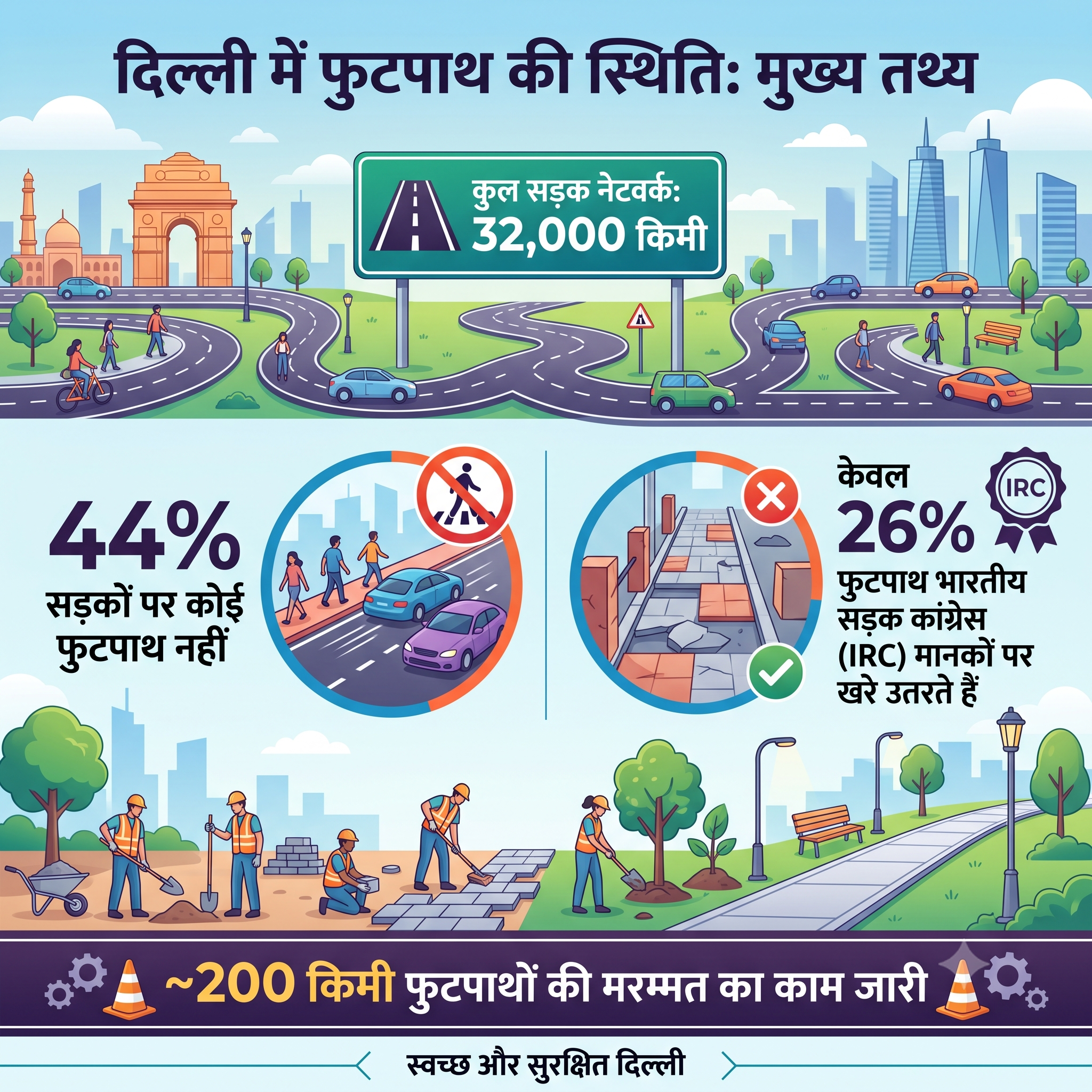 delhi ncr road network