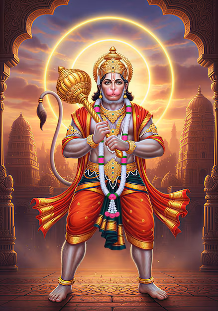 lord-hanuman-hindu-deity-powerful-protector-majestic-temple