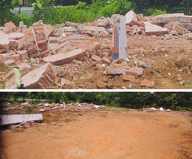 Bhagalpur Gas Agency Fraud Illegal Godown Demolished