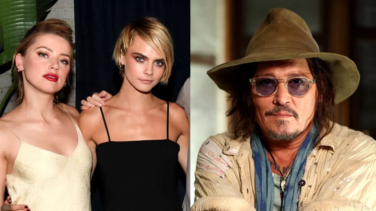 Cara Delevingne Amber Heard