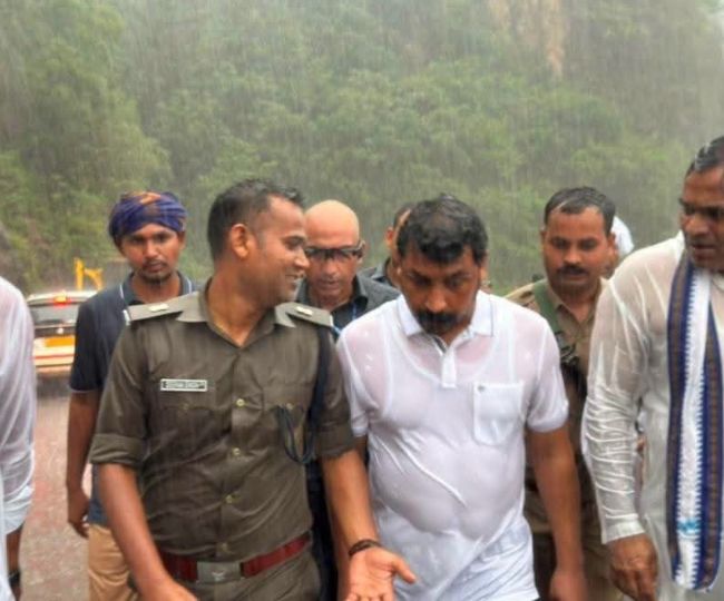 mp chandrashekhar azad reach tehri