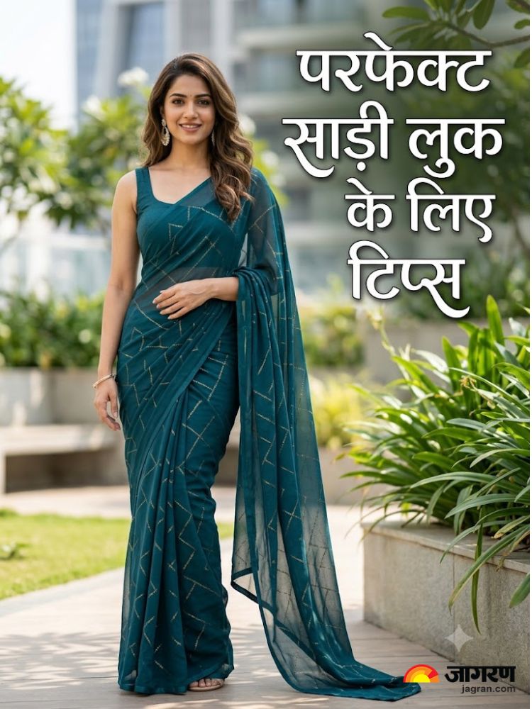 Perfect saree look