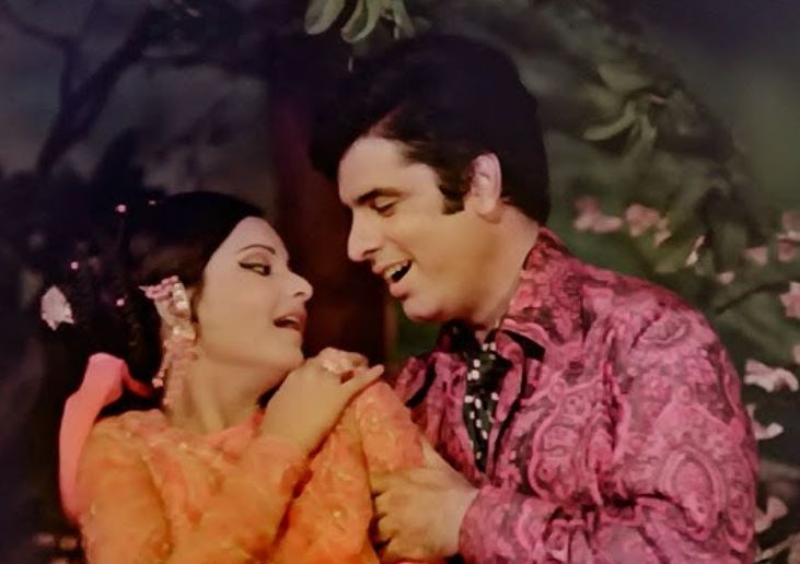 Rekha and sanjay khan
