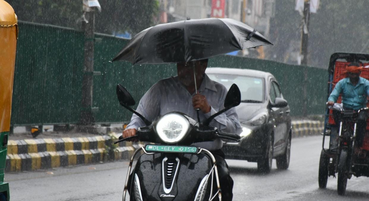 delhi rain