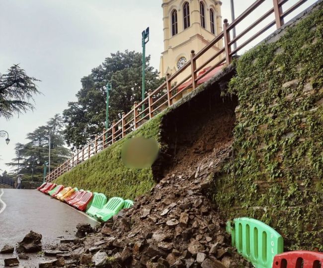 Shimla Ridge Landslide 2